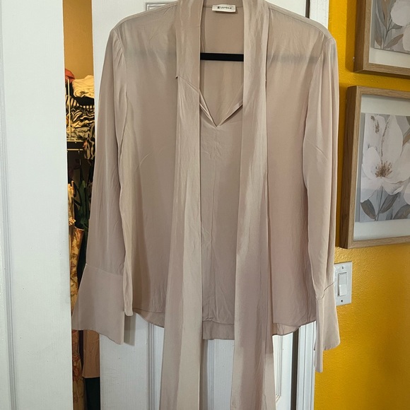 Lilysilk Tops - Lilysilk blouse with Scarf Tie